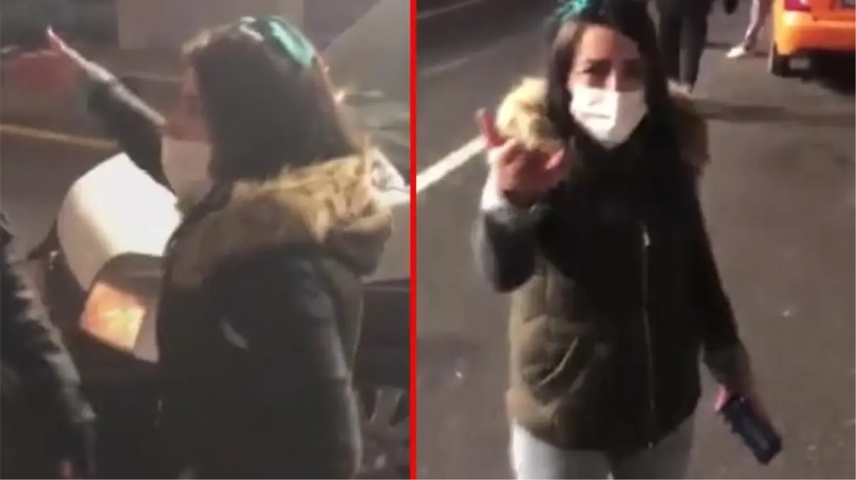 Kısıtlamayı ihlal eden alkollü kadından gazetecilere tehdit: Eniştem savcı, o görüntüleri silin