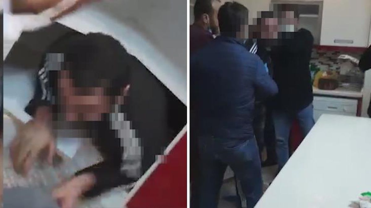 Savcıyı tehditten aranan eski gardiyan saklandığı mutfak dolabında yakalandı