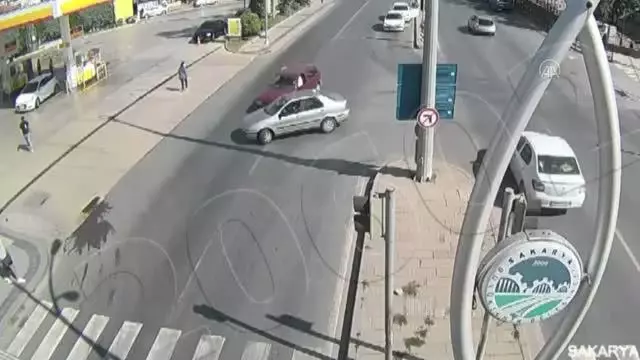 Trafik kazaları KGYS kameralarında Trafik kazaları KGYS kameralarında