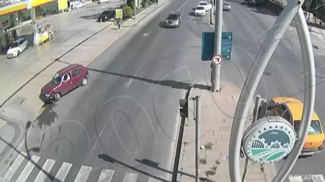 Trafik kazaları KGYS kameralarında Trafik kazaları KGYS kameralarında