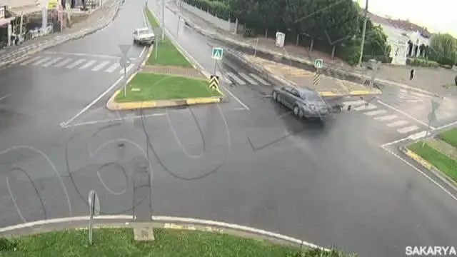 Trafik kazaları KGYS kameralarında Trafik kazaları KGYS kameralarında