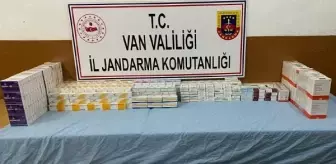 Van'da, çuvallarla İran'a götürülmek istenen tıbbi malzemeler ele geçirildi