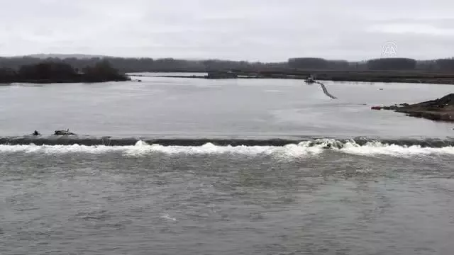 Meriç Nehri debisi son ayların en yüksek seviyesine yükseldi Meriç Nehri debisi son ayların en yüksek seviyesine yükseldi