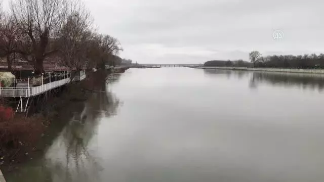 Meriç Nehri debisi son ayların en yüksek seviyesine yükseldi Meriç Nehri debisi son ayların en yüksek seviyesine yükseldi