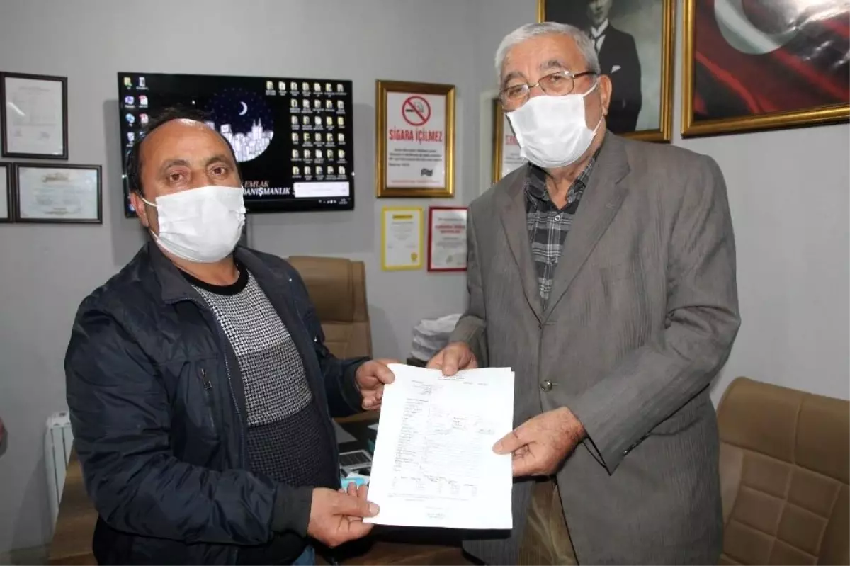 Harf hatası nedeniyle evi başkasının üzerine kaydedilen yaşlı adam, 21 yıl sonra tapusuna kavuştu