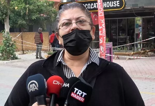 Son dakika: Bitişikteki bina yıkılırken, kendi binaları hasar gören vatandaşlar sokakta kaldı