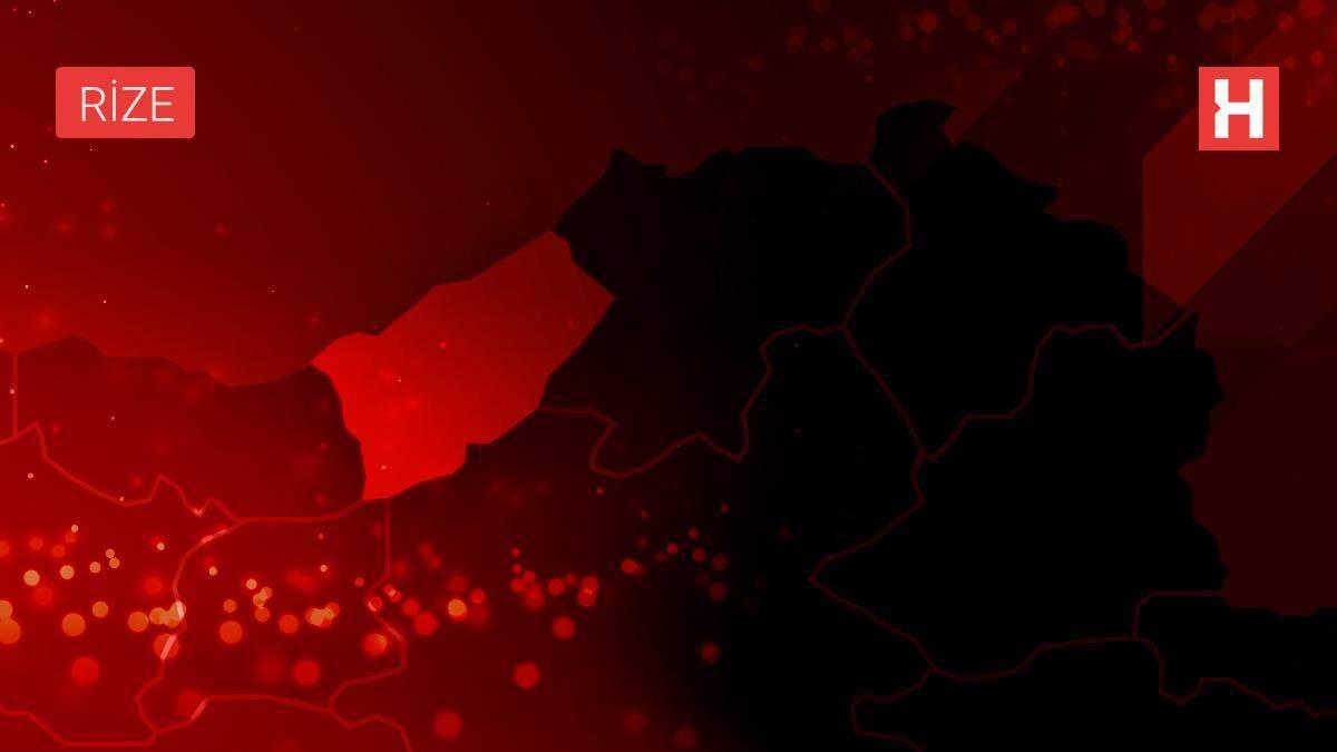 Rize'de örtü yangını söndürüldü