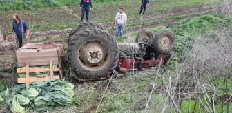 Traktörün altında kalan baba ile oğul hayatını kaybetti