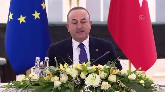 Dışişleri Bakanı Çavuşoğlu, AB ülkelerinin Ankara büyükelçilerine hitap etti Açıklaması