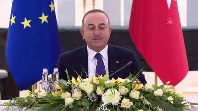 Dışişleri Bakanı Çavuşoğlu, AB ülkelerinin Ankara büyükelçilerine hitap etti Açıklaması