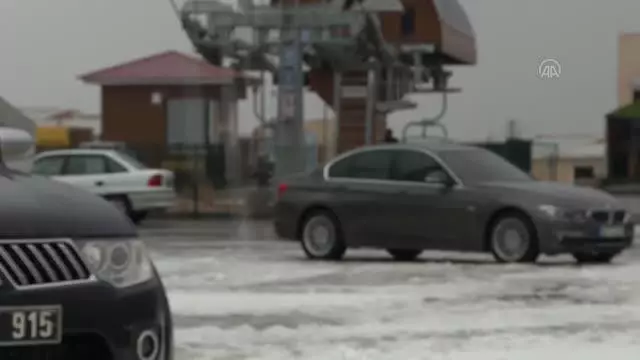 Erzurum'da ocak ayında kar yerine yağmur etkili oldu