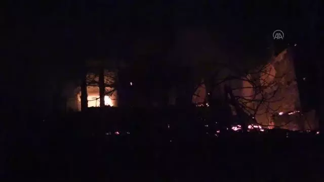 Araklı'daki yangına müdahale ediliyor (2)