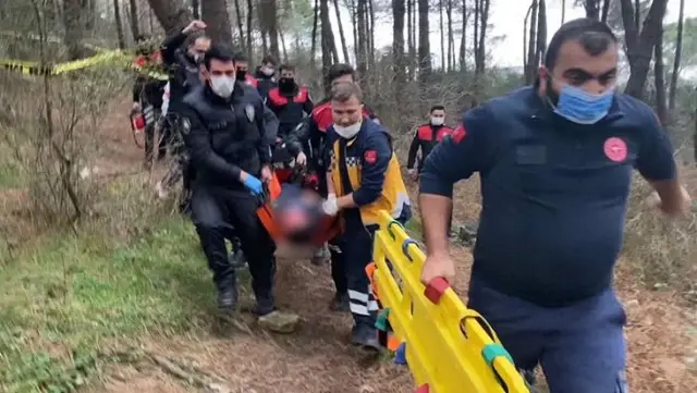 Polis memuru, ormanlık alanda başından vurulmuş halde bulundu Polis memuru, ormanlık alanda başından vurulmuş halde bulundu