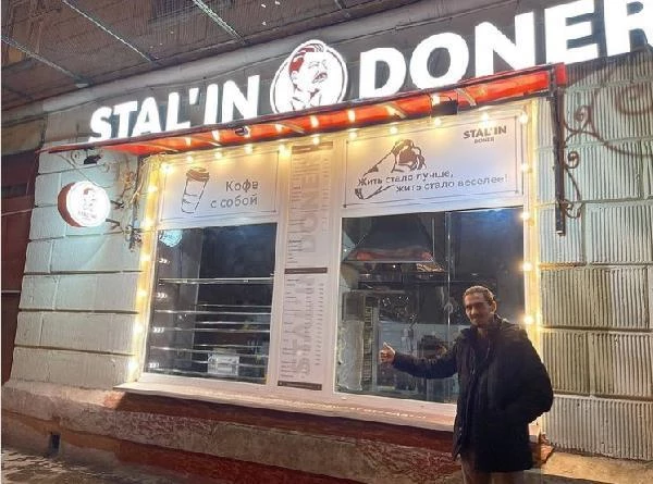 İsminden dolayı tartışmalara neden olan 'Stalin Döner', açılışından bir gün sonra kapatıldı