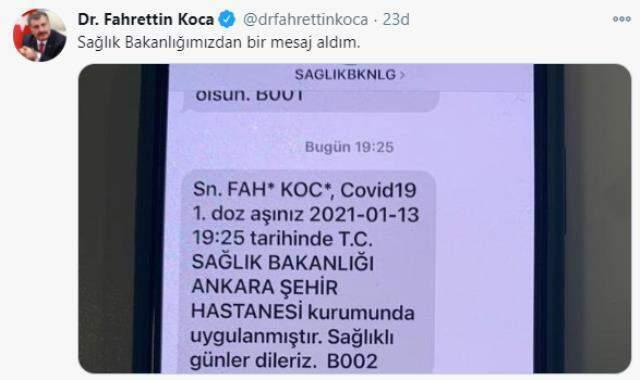 Son Dakika: Aşılama yarın başlıyor! Bakan Koca ve Bilim Kurulu üyeleri canlı  yayında koronavirüs aşısı oldu - Haberler