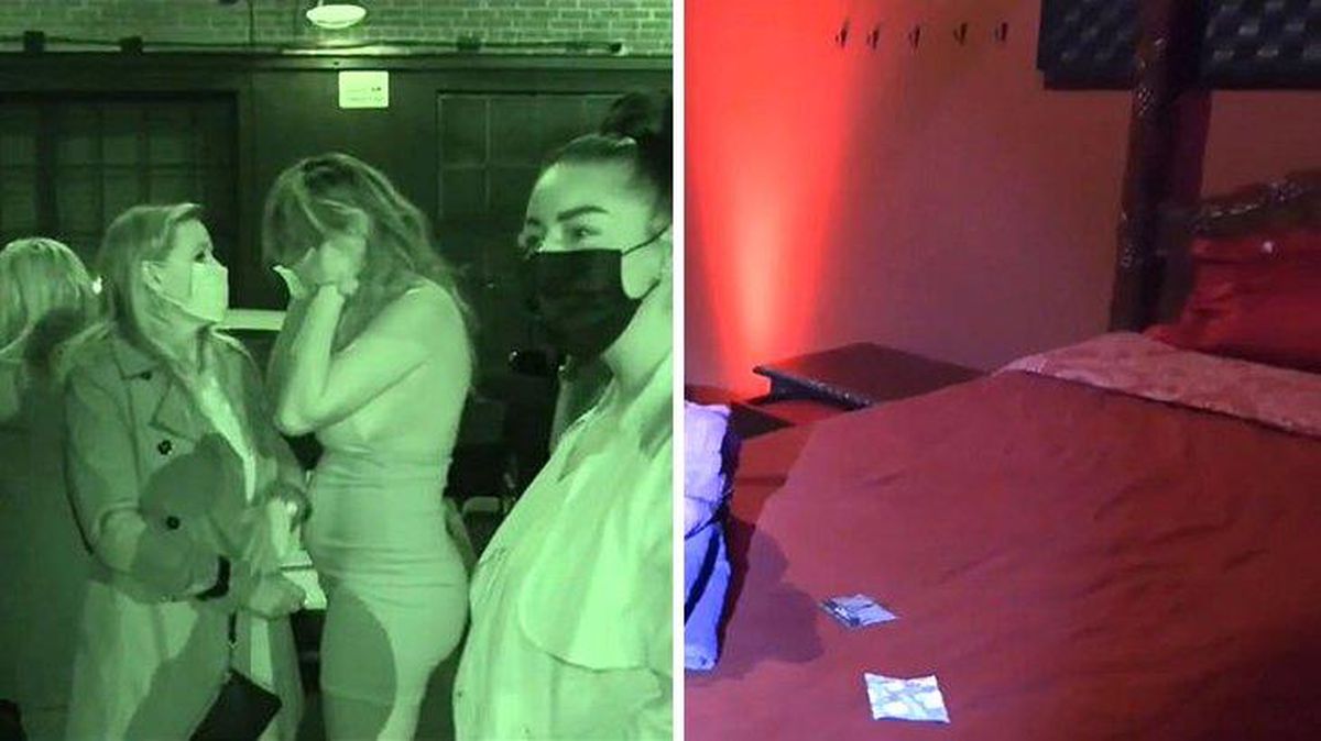 Swinger partisine baskın! Polis girdiği mekanda dans direkleri, kafesler ve yataklarla karşılaştı