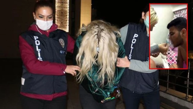 Videoda Ümitcan Uygun'a uyuşturucu içiren firari kadın, İzmir'de gözaltına alındı