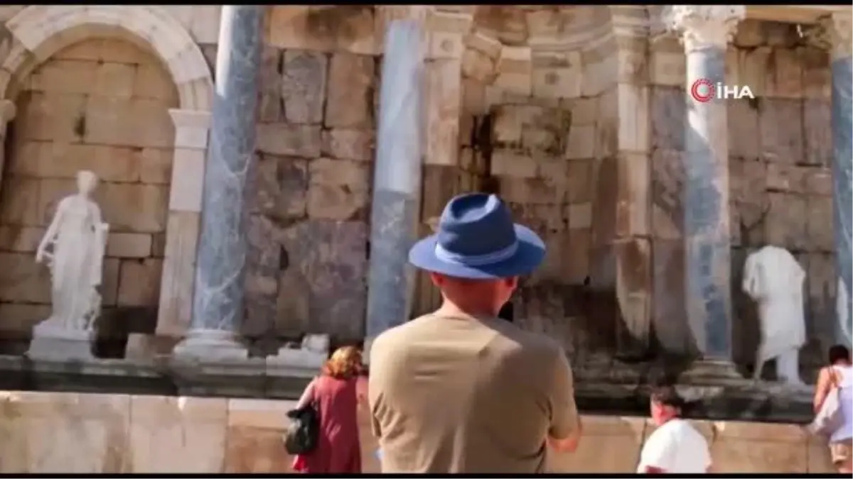 Aşkların şehri Sagalassos'ı 42 binden fazla kişi ziyaret etti