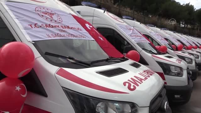 Son dakika haberleri! Sağlık Bakanlığı tarafından gönderilen 30 ambulans hizmete alındı