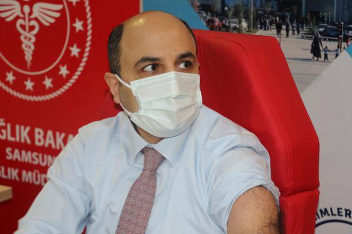 Samsun'da koronavirüs aşıları uygulanmaya başlandı