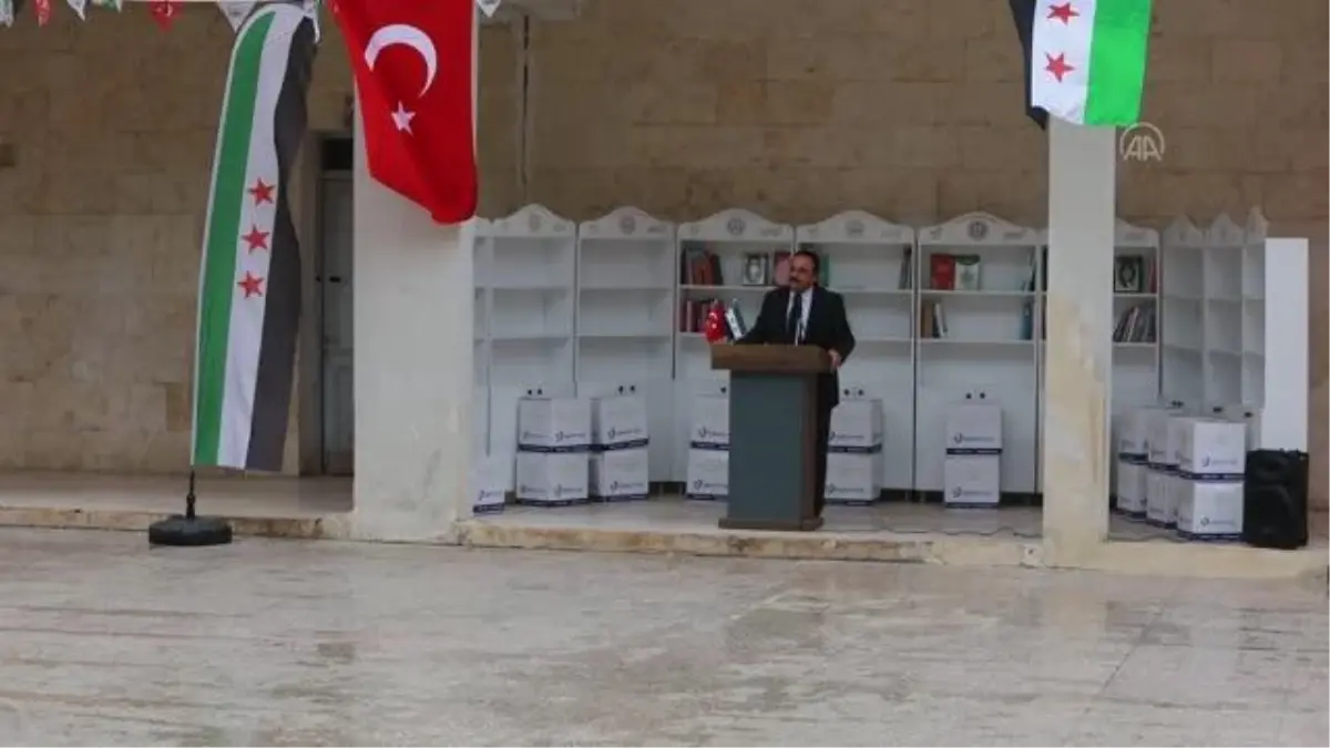 Suriye'nin kuzeyindeki okullara kütüphaneler kuruluyor