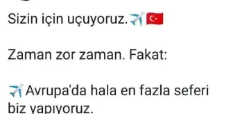 THY DÜN UÇUŞ SAYISIYLA AVRUPA'NIN ZİRVESİNE ÇIKTI