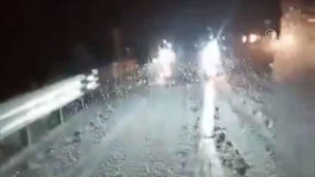 Tufanbeyli ilçesinde kar yağışı hayatı olumsuz etkiliyor