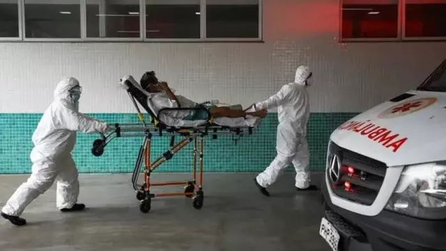 Covid ölümlerinde ikinci sıradaki Brezilya'da hastanelerde oksijen sıkıntısı başladı Covid ölümlerinde ikinci sıradaki Brezilya'da hastanelerde oksijen sıkıntısı başladı