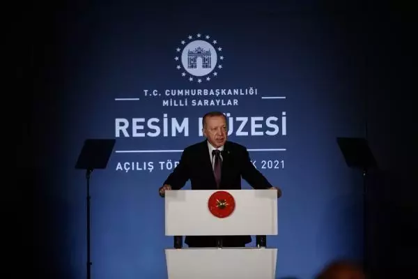 Son dakika haberleri: Cumhurbaşkanı Erdoğan Milli Saraylar Resim Müzesi'nin açılışına katıldı Son dakika haberleri: Cumhurbaşkanı Erdoğan Milli Saraylar Resim Müzesi'nin açılışına katıldı