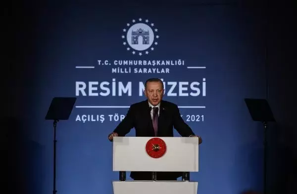 Son dakika haberleri: Cumhurbaşkanı Erdoğan Milli Saraylar Resim Müzesi'nin açılışına katıldı Son dakika haberleri: Cumhurbaşkanı Erdoğan Milli Saraylar Resim Müzesi'nin açılışına katıldı