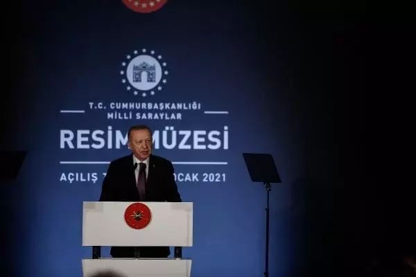 Son dakika haberleri: Cumhurbaşkanı Erdoğan Milli Saraylar Resim Müzesi'nin açılışına katıldı Son dakika haberleri: Cumhurbaşkanı Erdoğan Milli Saraylar Resim Müzesi'nin açılışına katıldı