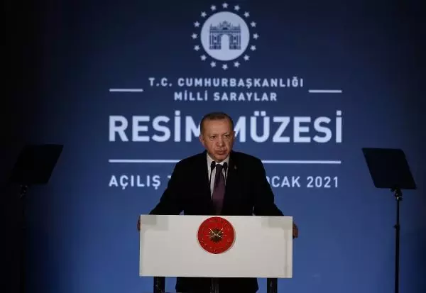 Son dakika haberleri: Cumhurbaşkanı Erdoğan Milli Saraylar Resim Müzesi'nin açılışına katıldı Son dakika haberleri: Cumhurbaşkanı Erdoğan Milli Saraylar Resim Müzesi'nin açılışına katıldı