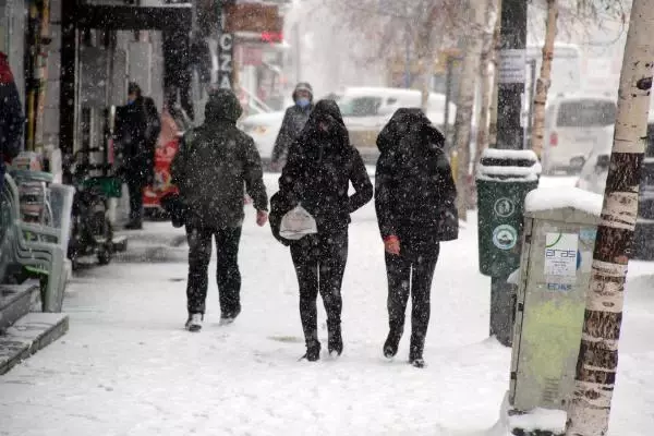 Doğu Anadolu kar yağışıyla beyaza büründü Doğu Anadolu kar yağışıyla beyaza büründü