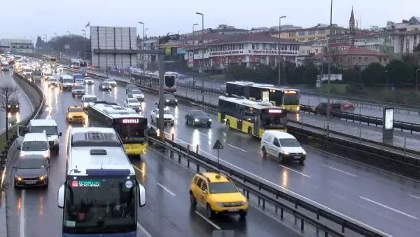 İstanbul'da trafikte son durum