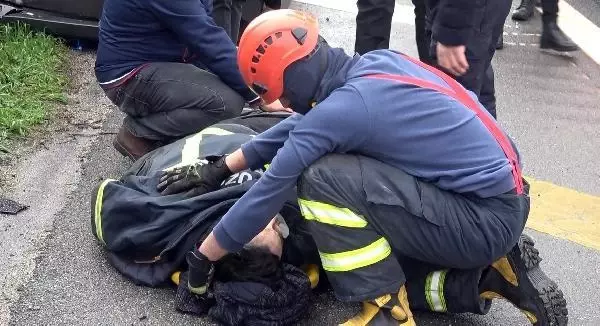 Kamyonet ile hafif ticari araç çarpıştı: 2 yaralı Kamyonet ile hafif ticari araç çarpıştı: 2 yaralı