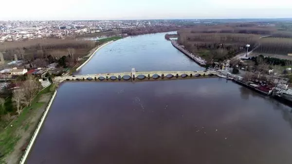 Kanal Edirne, Meriç Nehri'nde olası taşkını önledi Kanal Edirne, Meriç Nehri'nde olası taşkını önledi