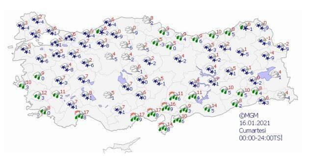 Meteoroloji tek tek uyardı! İstanbul dahil 43 ilde kar yağışı etkili olacak Meteoroloji tek tek uyardı! İstanbul dahil 43 ilde kar yağışı etkili olacak
