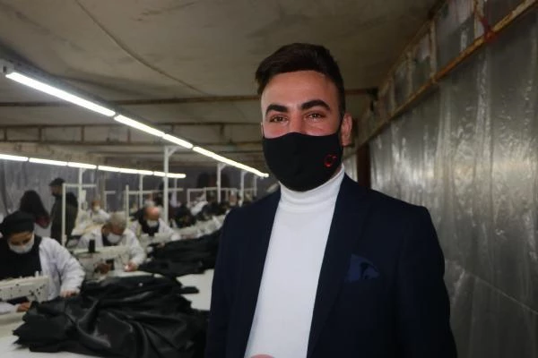 Yüksekova'dan Fransa ve Almanya'ya maske ihracı