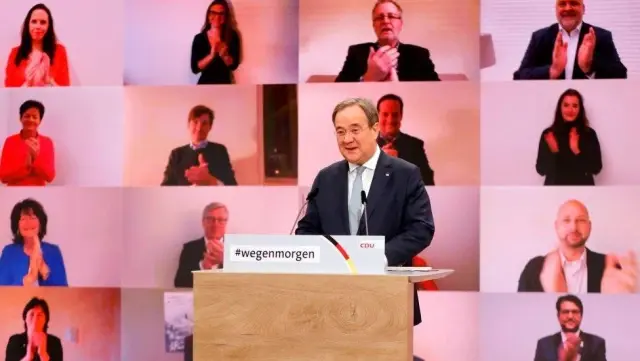 Almanya'da Merkel'in halefi belli oldu: Hristiyan Demokrat Birlik Partisi liderliğine Armin Laschet seçildi Almanya'da Merkel'in halefi belli oldu: Hristiyan Demokrat Birlik Partisi liderliğine Armin Laschet seçildi