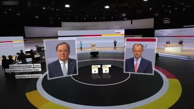 Almanya'da Hristiyan Demokrat Birlik Partisi'nin genel başkanlığına Armin Laschet seçildi Almanya'da Hristiyan Demokrat Birlik Partisi'nin genel başkanlığına Armin Laschet seçildi
