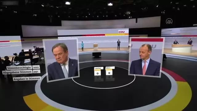 Almanya'da Hristiyan Demokrat Birlik Partisi'nin genel başkanlığına Armin Laschet seçildi Almanya'da Hristiyan Demokrat Birlik Partisi'nin genel başkanlığına Armin Laschet seçildi