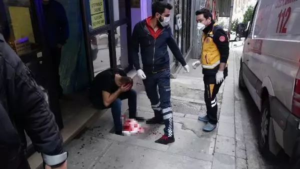 Beyoğlu'nda otelde korku dolu anlar Beyoğlu'nda otelde korku dolu anlar