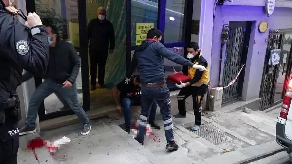 Beyoğlu'nda otelde korku dolu anlar Beyoğlu'nda otelde korku dolu anlar