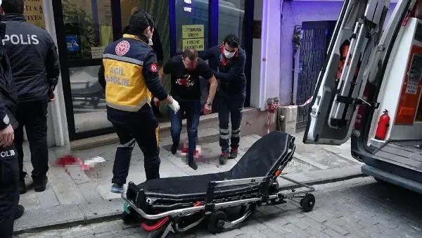 Beyoğlu'nda otelde korku dolu anlar Beyoğlu'nda otelde korku dolu anlar