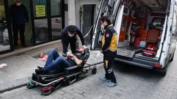 Beyoğlu'nda otelde korku dolu anlar Beyoğlu'nda otelde korku dolu anlar