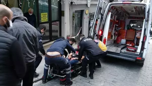 Beyoğlu'nda otelde korku dolu anlar Beyoğlu'nda otelde korku dolu anlar
