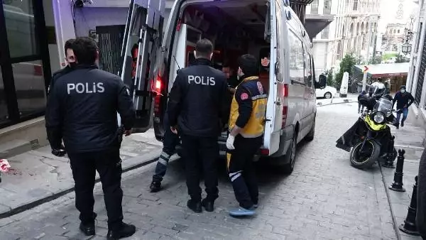 Beyoğlu'nda otelde korku dolu anlar Beyoğlu'nda otelde korku dolu anlar