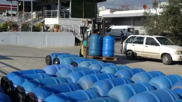 Bu zeytinler sofralara, yuvarlanarak geliyor
