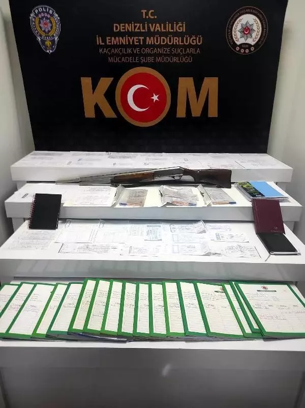 Denizli'de tefecilik operasyonuna 3 tutuklama Denizli'de tefecilik operasyonuna 3 tutuklama