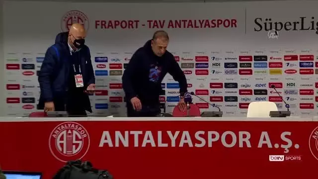 Fraport TAV Antalyaspor - Trabzonspor maçının ardından Fraport TAV Antalyaspor - Trabzonspor maçının ardından